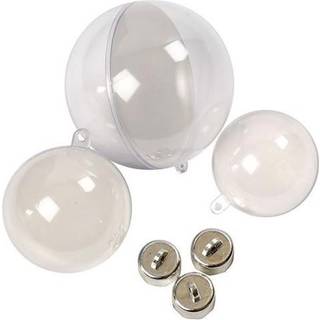 Deko-kugler 60 stk. - 5, 6 & 8 cm til kreative projekter