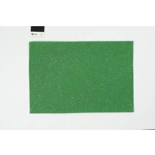 Grøn Hobbyfilt A4 - 10 ark, 1 mm tykkelse