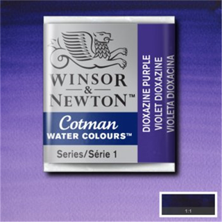 Winsor & Newton Cotman akvarelfarve half pan – Dioxazine Violet 231