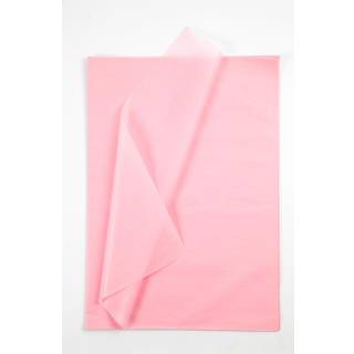 Lys Rosa Silkepapir 50x70 cm - 10 ark