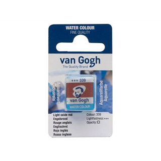 Van Gogh Løse Akvarelbrikker Lt. Oxide Red (339)