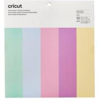 Cricut Smart Paper Sticker Cardstock - Pastellfarver