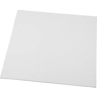 Hvid Malerplade 30x30 cm - 3 mm Tykkelse, 1 stk.