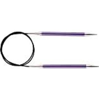 KnitPro ZING rundpind 60 cm (2.00-12.00mm) 7.00 mm Indhold:1 fast rundpind Materiale:Aluminium Type: Fast rundpind Størrelser:2.00-12.00 mm.