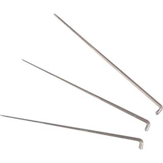 Filtenåle 7,5 cm - 3 stk. i grov, fin og mellem tykkelse