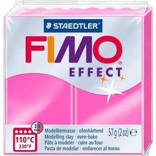 FIMO Effect, Ovnhærdende ler - 57G Neon Pink (201)