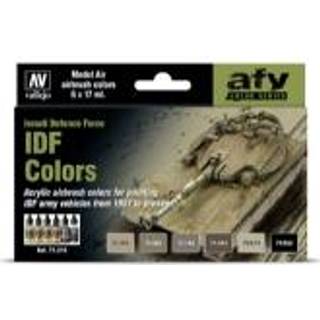 Model Air set IDF colors 6x17ml