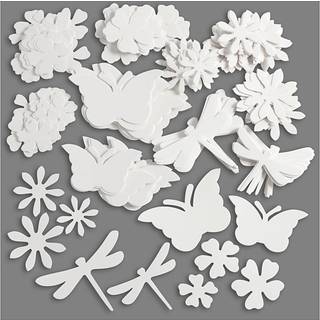 Kreative Sommerfigurer i Karton - 362 stk. Pakke