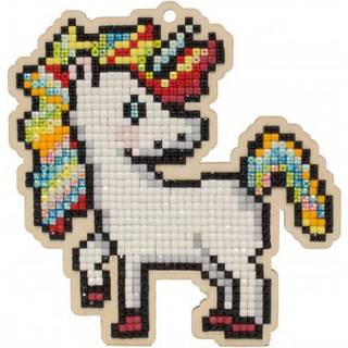 Diamond Painting Kit til kreativitet og fritid Diamond Mosaic Ornament Kit Fancy Unicorn WWP345 Square Acryl Rhinestones For Diamond Art Sorteret