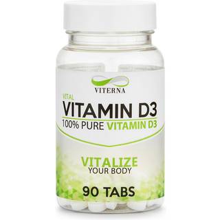 Vitamin D3, 90 tabletter, Viterna