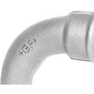 Bøjning 90° Galvaniseret 1" Muffe-Nippel
