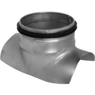 påstik centrisk Ø250-Ø160 galvaniseret