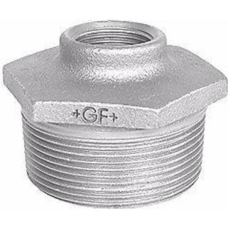 +GF+ nippelmuffe galvaniseret 3 - 1 1/4''