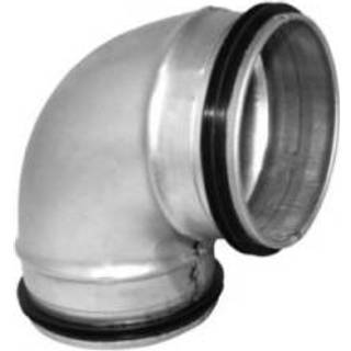 kort Bøjning 90° Ø100 mm. Nippel/Nippel