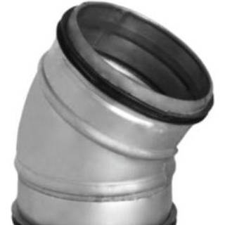 bøjning 30° Ø125 mm Nippel/Nippel