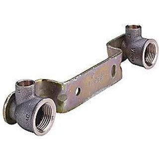 Viega Blok 15mm x 1/2'' med forkrøppet bagplade