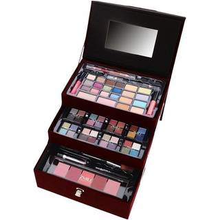 Makeup etui Velvety Dark Berry 74 dele
