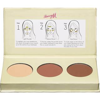 Barry M Chisel Cheeks Contour Kit Light Medium