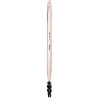 Makeup Revolution Create Øjenbrynsbørste med to ender R1 1 stk. - 1 stk.