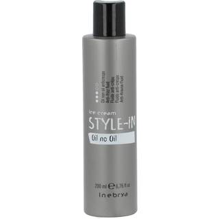 Inebrya Style-In Oil No Oil Flydende Til at behandle kruset hår 200 ml - 200 ml
