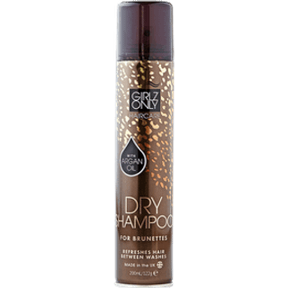 Girlz Only For Brunettes Tørshampoo til mørkt hår Med Arganolie 200 ml - 200 ml