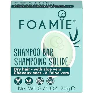 Foamie Take Me Aloe Way Travel Size Shampoo Bar Shampoo-bar Til tørt og skørt hår 20 g - 20 g