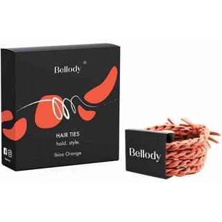 Bellody Hårstyling Hårbånd og hårelastikker Originale hårbånd Ibiza Orange 4 Stk. (10,00 kr / 1 stk.) - 4 Stk.