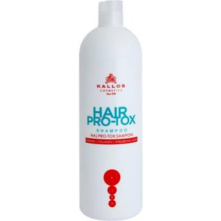 Kallos Hair Pro-Tox Shampoo med keratin til tørt og skadet hår 1000 ml - 1000 ml