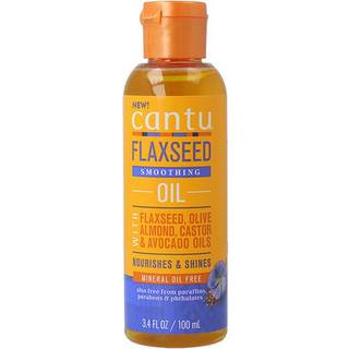 CANTU FlaxSeed Smoothing Oil Fugtgivende og nærende hårolie 100 ml - 100 ml