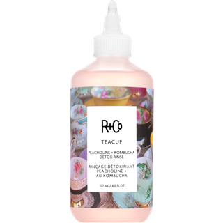 R+Co Teacup Peacholine + Kombucha Detox Rinse 177 ml