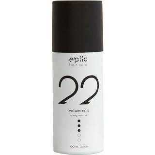 epiic hair care 22 Volumizie'it Spray Mousse 100ml