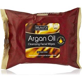 Beauty Formulas Argan Oil Renseservietter - 30 stk.