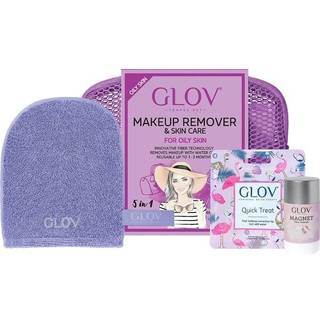 GLOV Tilbud Gave sæt PurpleGavesæt Basic Makeup Remover Purple 1 pce. + Quick Treat Purple 1 pce. Magnet Fiber Cleanser 40 g + Bag 1 pce. 1 Stk. (158,00 kr / 1 stk.) - 1 Stk.
