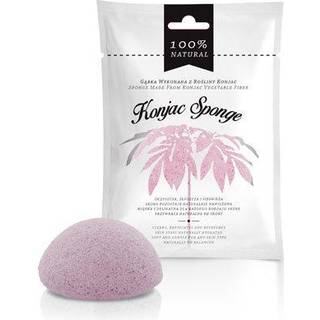 Konjac svamp pink til træt og tør hud
