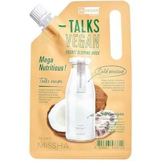 MISSHA Talks Vegan Squeeze Pocket Sleeping Mask [Mega Nutritious] 10 g