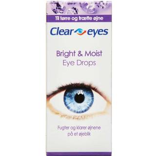 Clear Eyes Bright & Moist Eye Drops- Fri fragt over 249