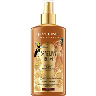 Eveline Cosmetics Brazilian Body Fugtende kropsspray glitrende 150 ml - 150 ml