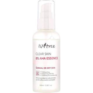 Isntree Clear Skin 8% AHA Essence Foryngende ansigtsessens Med AHA-syrer 100 ml - 100 ml