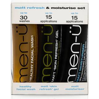 men-ü Matt Refresh & Moisturise Set (3 x 15 ml)