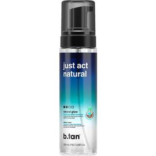 b.tan Just Act Natural Transparent Foam 200 ml