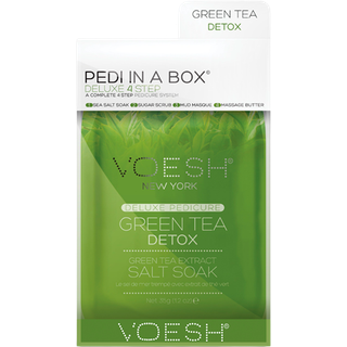 VOESH Pedi In A Box Deluxe 4 Step Pedicure Green Tea Detox (1 stk)