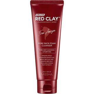 MISSHA Amazon Red Clay™ Pore Pack Foam Cleanser 120 ml