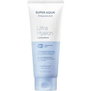 Missha Super Aqua 10 Hyaluronic Acid Fugtgivende renseskum 200 ml - 200 ml