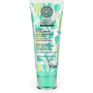 Natura Siberica Polar White Birch Oliekontrollerende og poremindskende rensemaske 100 ml - 100 ml