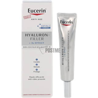 Eucerin Hyaluron-Filler Øjencreme 15 ml SPF 15