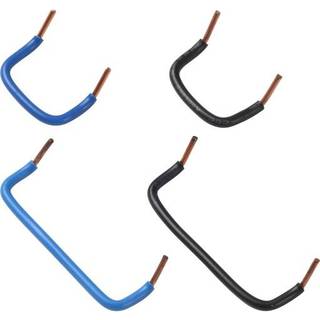 Sløjfeledning 4mm² f. 3p + n sort