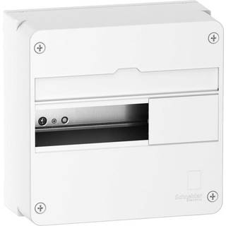 Schneider Electric Afdækning vægmonteret gruppetavle resi9 cx tavle 1 række 13 moduler hvid ral9003 uden dør