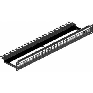 Leviton Patchpanel 24 port passer til alle leviton utp & stp konnekter tool-free 1he sort