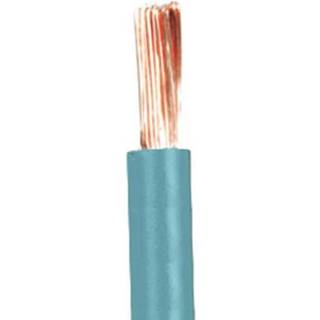 H07Z-K 1X6,0 Lyseblå 450/750 V Ring 100 Solar