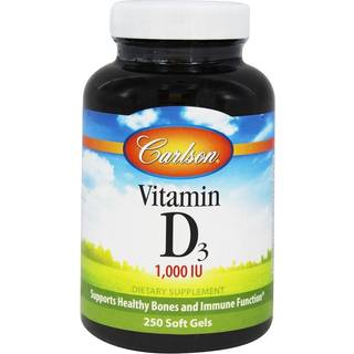 Vitamin D3, 1000 IE - 250 softgels